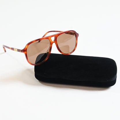 Gucci GG1156S 003 Mens Authentic Sunglasses Havana/Brown, 57mm - New