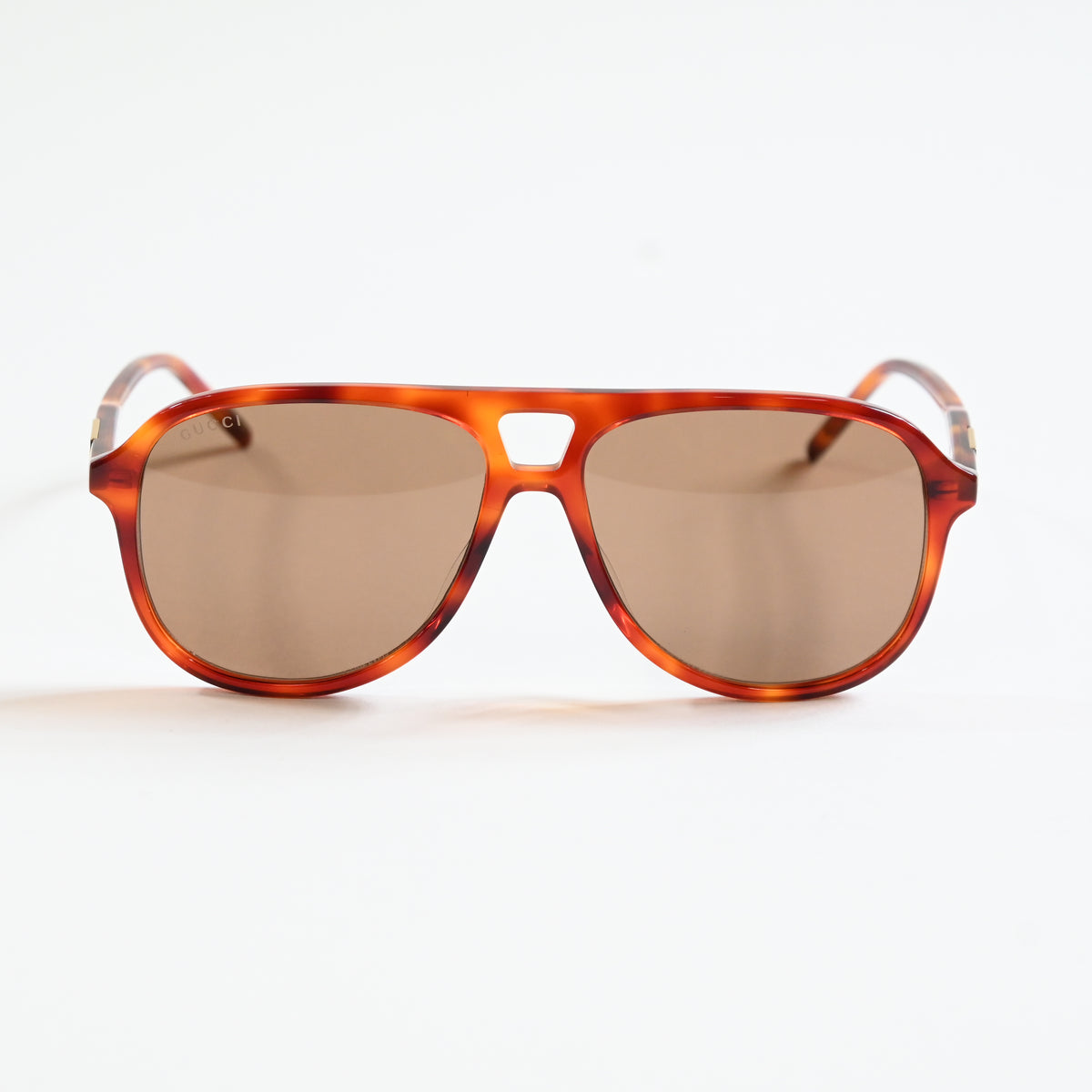Gucci GG1156S 003 Mens Authentic Sunglasses Havana/Brown, 57mm - New