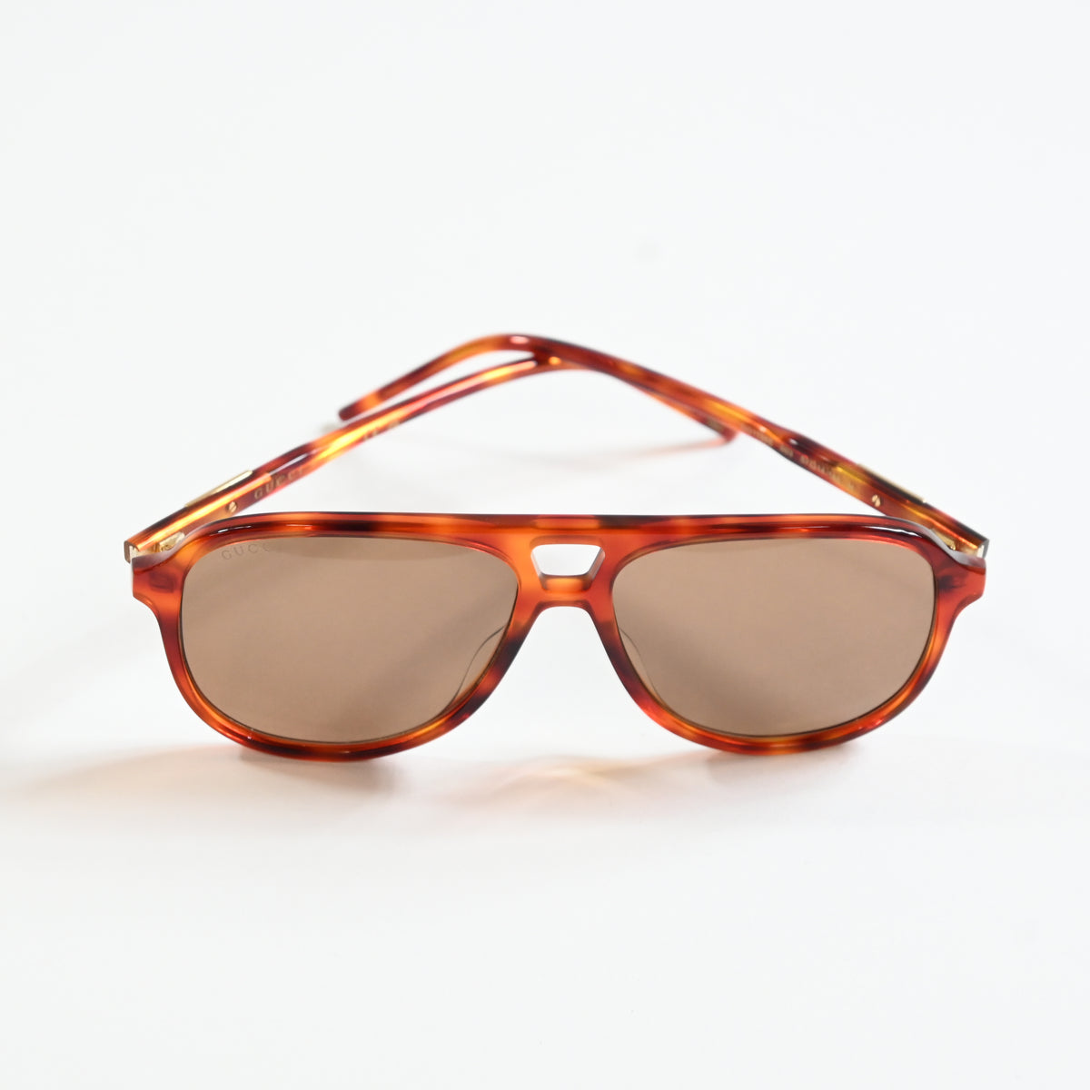 Gucci GG1156S 003 Mens Authentic Sunglasses Havana/Brown, 57mm - New