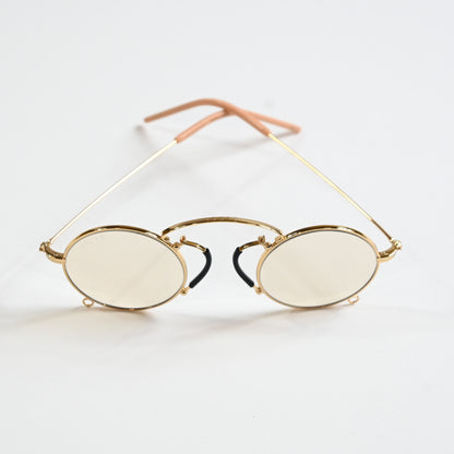 Gucci GG0991S 001 Womens Authentic Sunglasses Gold/Yellow, 44mm - New