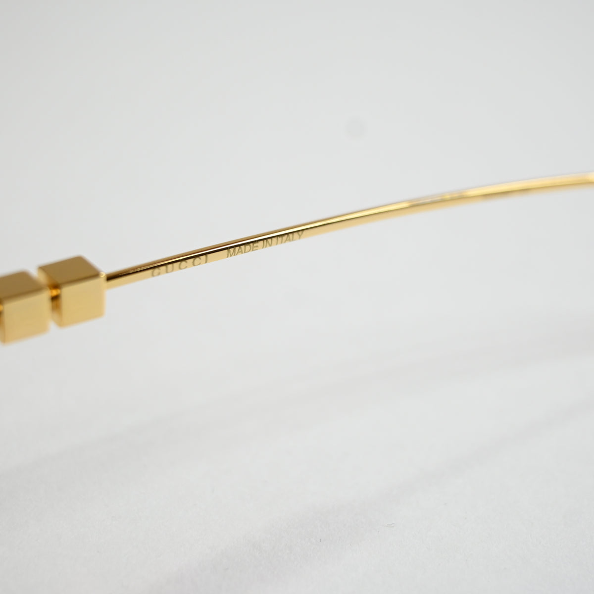 Gucci GG1434S 004 Womens Authentic Sunglasses Gold, 57mm - New