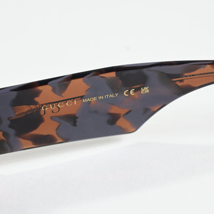 Gucci GG1426S 003 Unisex Authentic Sunglasses Havana/Gray, 54mm - New