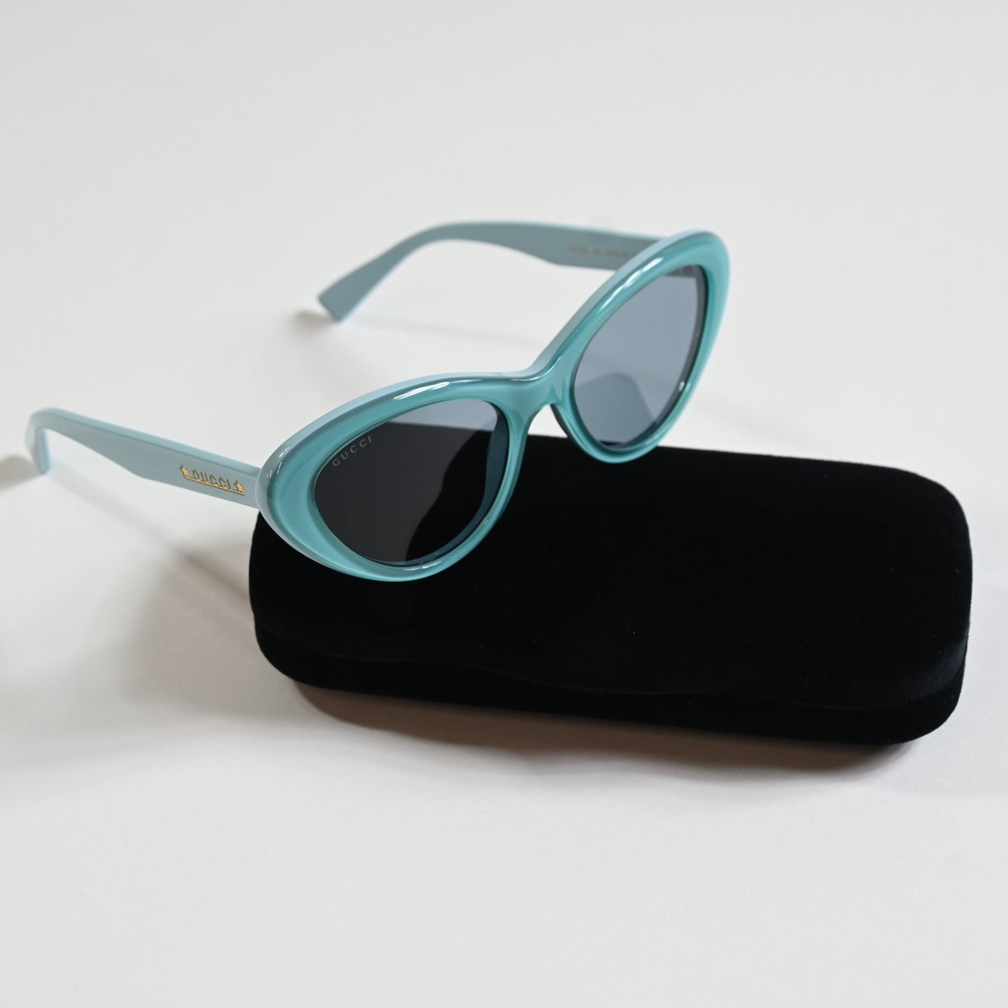 Gucci GG1170S 003 Womens Authentic Sunglasses Light Blue, 54mm - New
