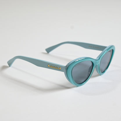 Gucci GG1170S 003 Womens Authentic Sunglasses Light Blue, 54mm - New