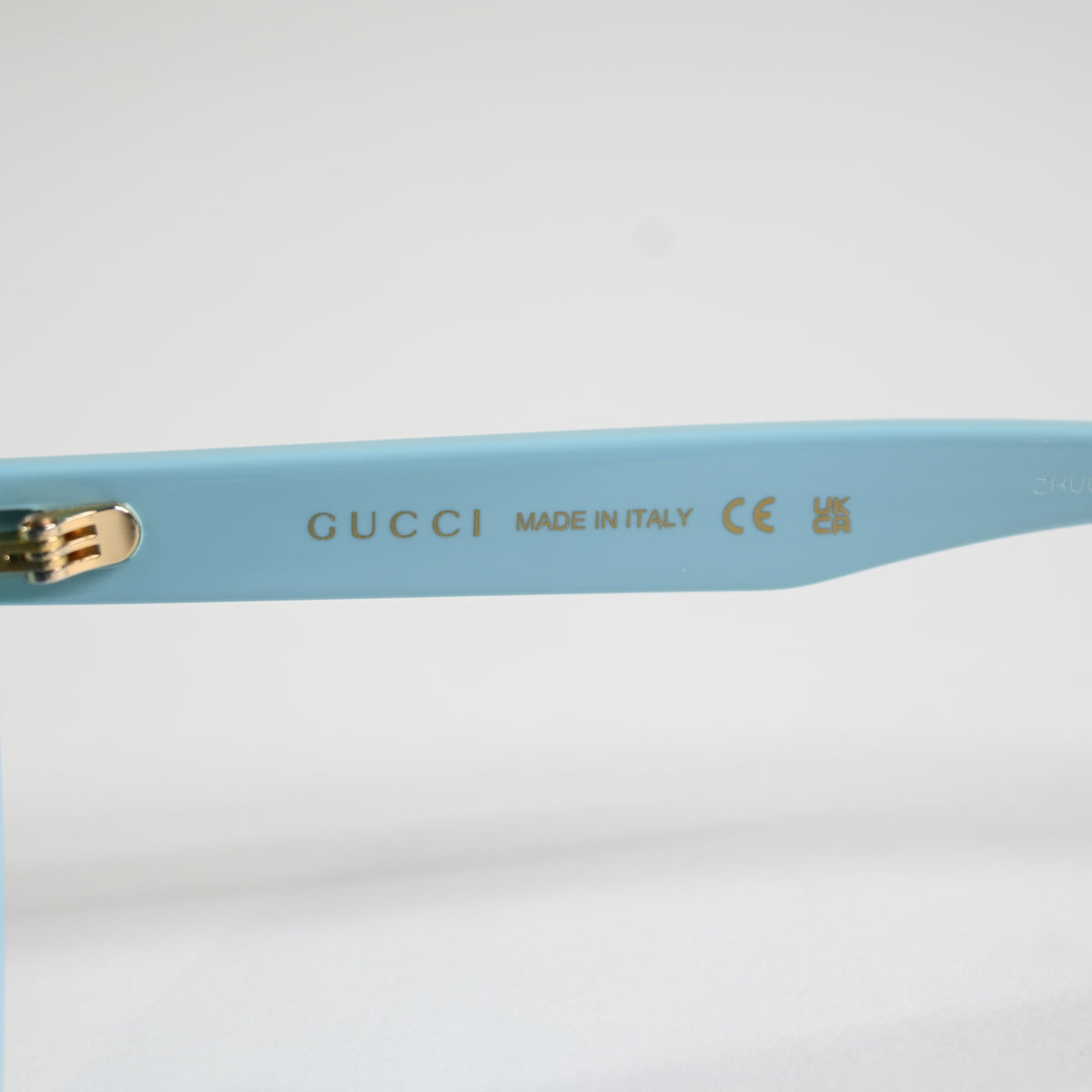 Gucci GG1170S 003 Womens Authentic Sunglasses Light Blue, 54mm - New
