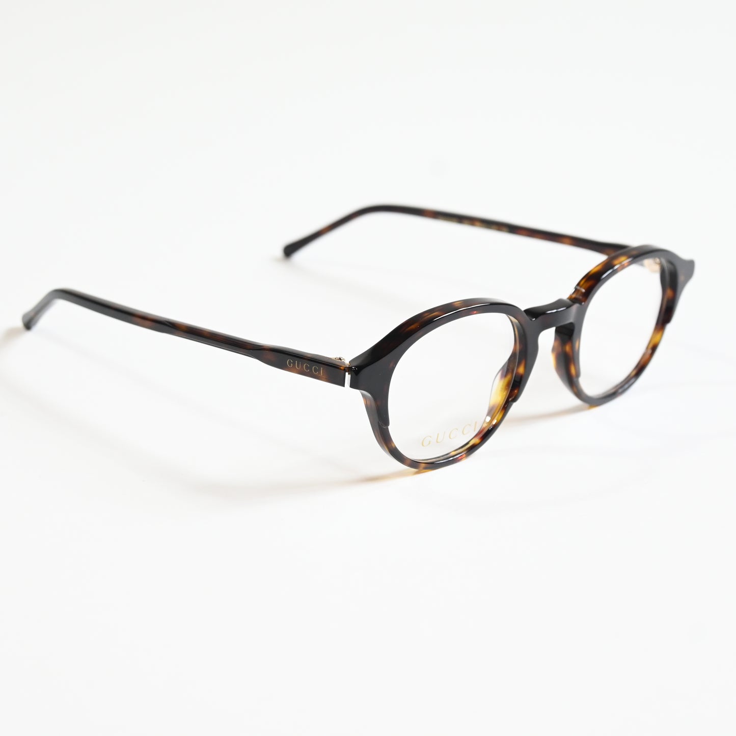 Gucci GG1212O 002 Unisex Authentic Eyeglasses Havana, 46mm - New