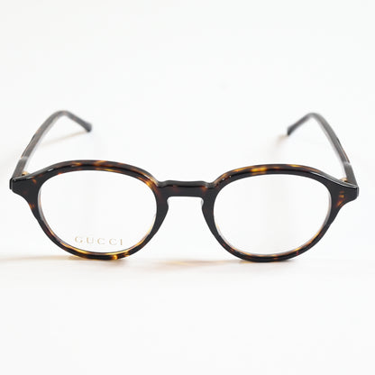 Gucci GG1212O 002 Unisex Authentic Eyeglasses Havana, 46mm - New
