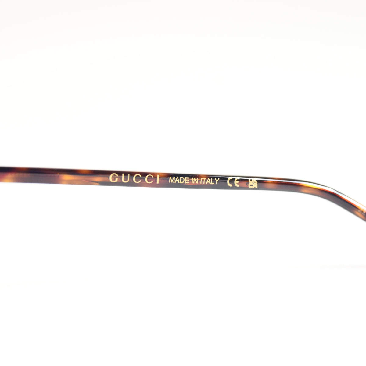 Gucci GG1212O 002 Unisex Authentic Eyeglasses Havana, 46mm - New