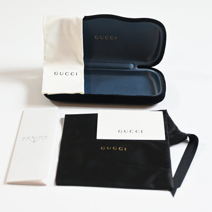 Gucci GG1212O 002 Unisex Authentic Eyeglasses Havana, 46mm - New