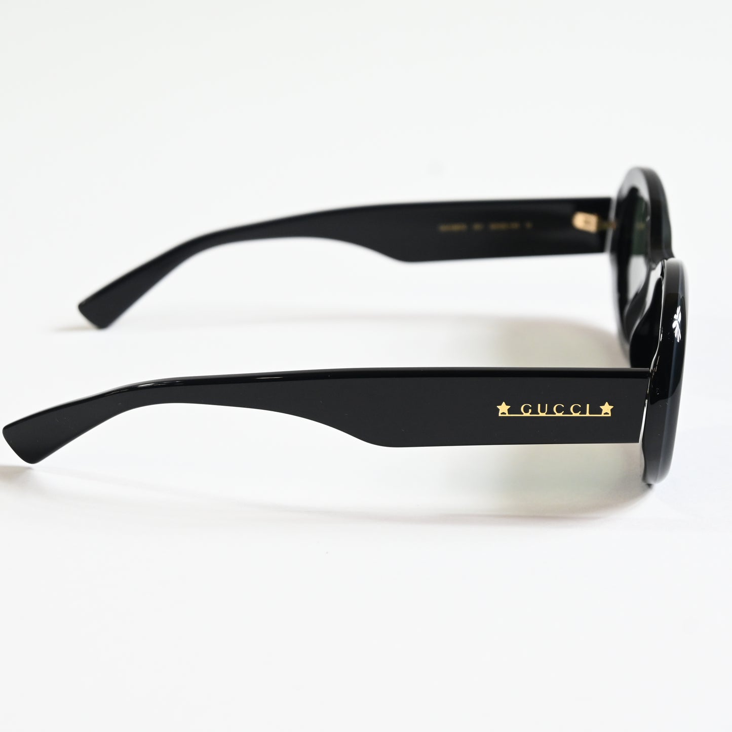 Gucci GG1587S 001 Womens Authentic Sunglasses Black/Gray, 52mm - New