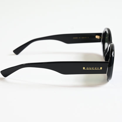 Gucci GG1587S 001 Womens Authentic Sunglasses Black/Gray, 52mm - New