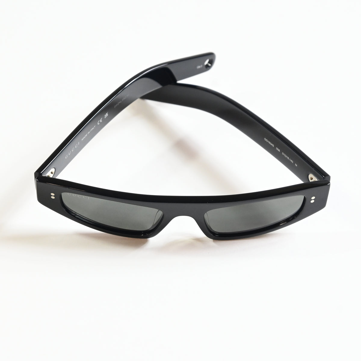 Gucci GG1634S 006 Womens Authentic Sunglasses Black, 51mm - New