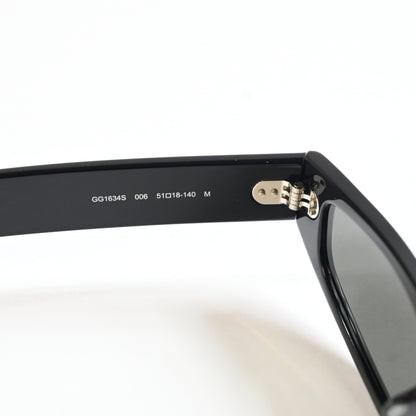 Gucci GG1634S 006 Womens Authentic Sunglasses Black, 51mm - New