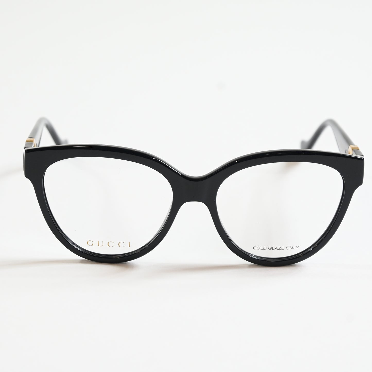 Gucci GG1024O 006 Mens Authentic Eyeglasses Black/Gold, 54mm - New