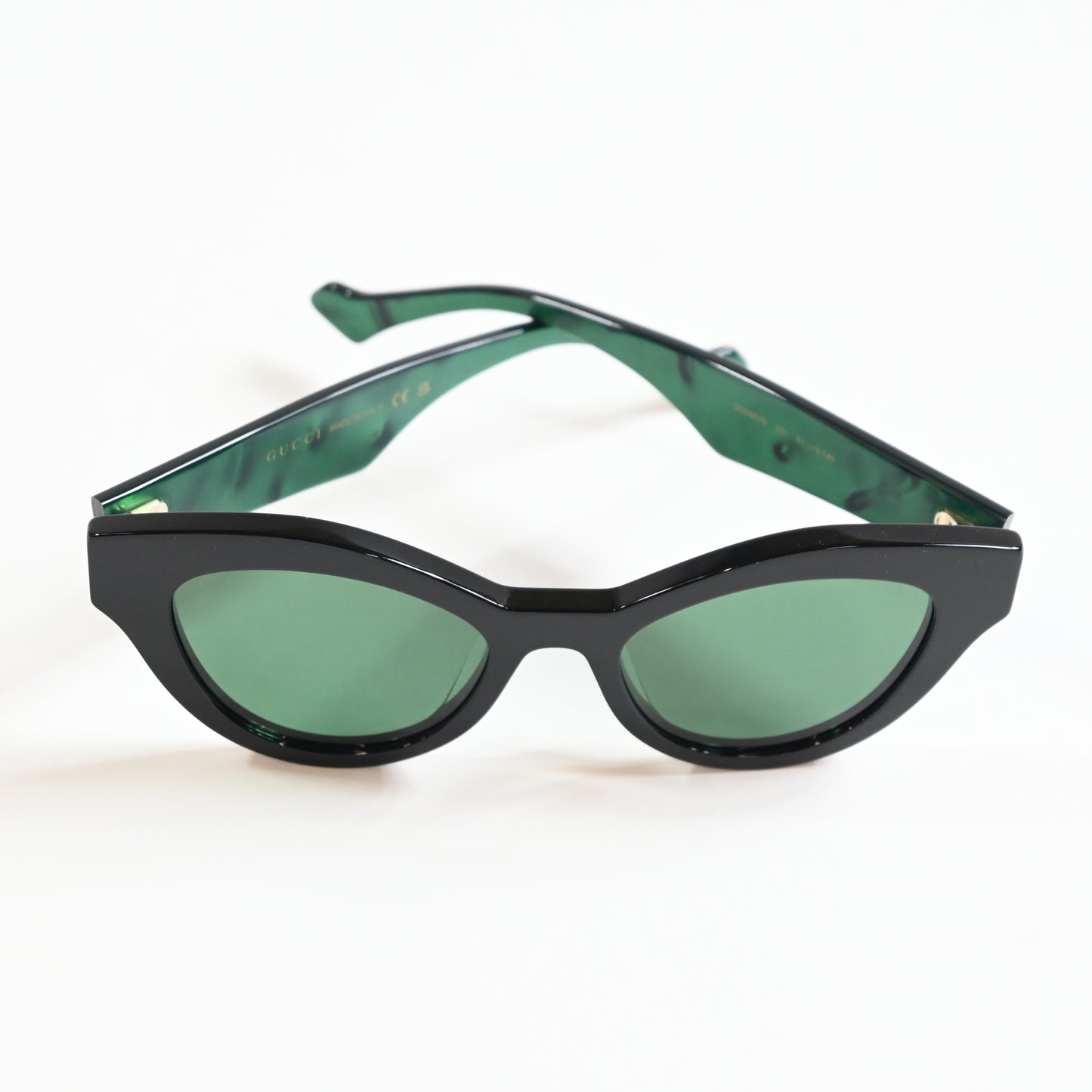 Gucci GG0957S 001 Womens Authentic Sunglasses Dark Green, 51mm - New