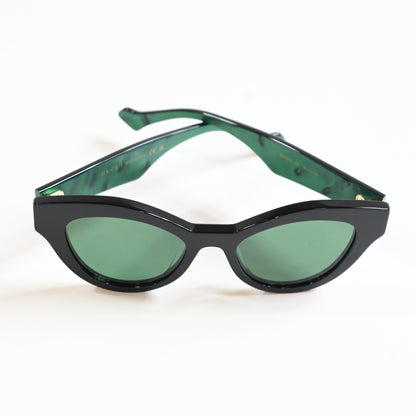 Gucci GG0957S 001 Womens Authentic Sunglasses Dark Green, 51mm - New