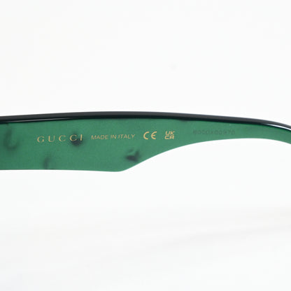 Gucci GG0957S 001 Womens Authentic Sunglasses Dark Green, 51mm - New