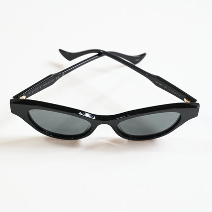 Gucci GG1298S 001 Womens Authentic Sunglasses Black, 51mm - New