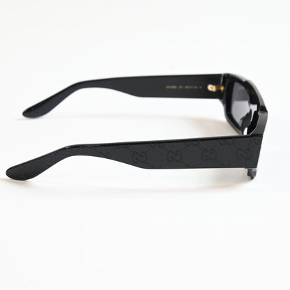 Gucci GG1592S 001 Mens Authentic Sunglasses Black, 55mm Designer Eyewear - New