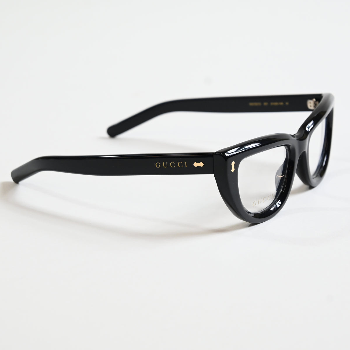 Gucci GG1521O 001 Womens Authentic Eyeglasses Black, 51mm Optical Frames - New