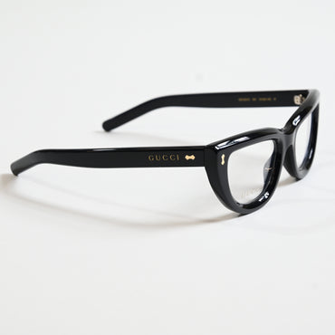 Gucci GG1521O 001 Womens Authentic Eyeglasses Black, 51mm Optical Frames - New