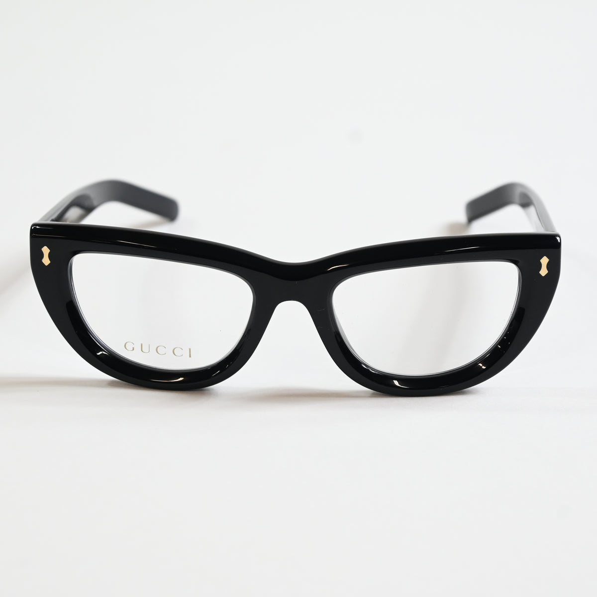 Gucci GG1521O 001 Womens Authentic Eyeglasses Black, 51mm Optical Frames - New
