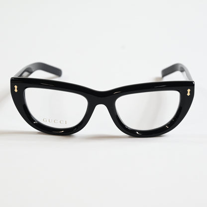 Gucci GG1521O 001 Womens Authentic Eyeglasses Black, 51mm Optical Frames - New