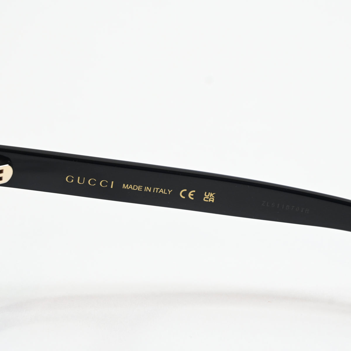 Gucci GG1521O 001 Womens Authentic Eyeglasses Black, 51mm Optical Frames - New