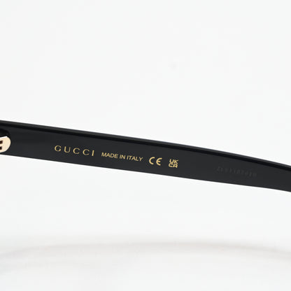 Gucci GG1521O 001 Womens Authentic Eyeglasses Black, 51mm Optical Frames - New