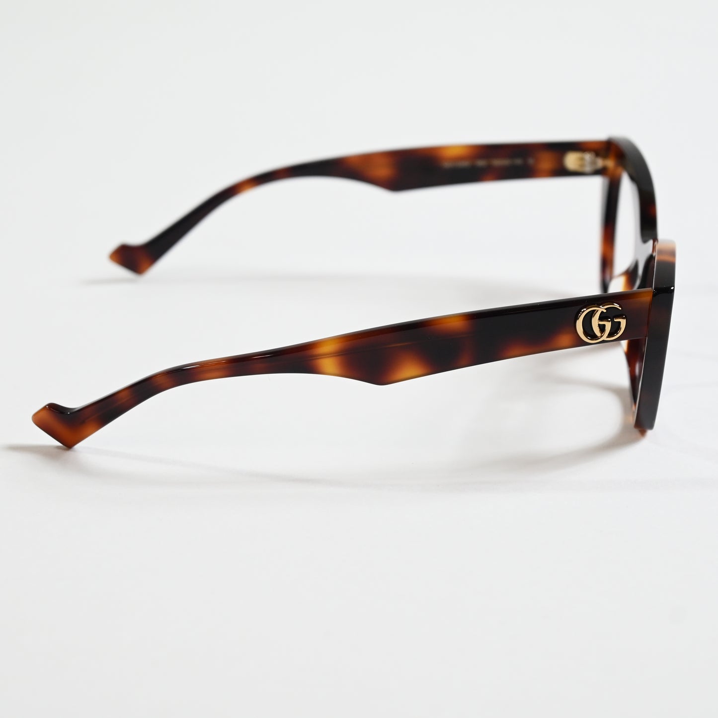 Gucci GG1334O 002 Unisex Authentic Eyeglasses Havana, 52mm Optical Frames - New