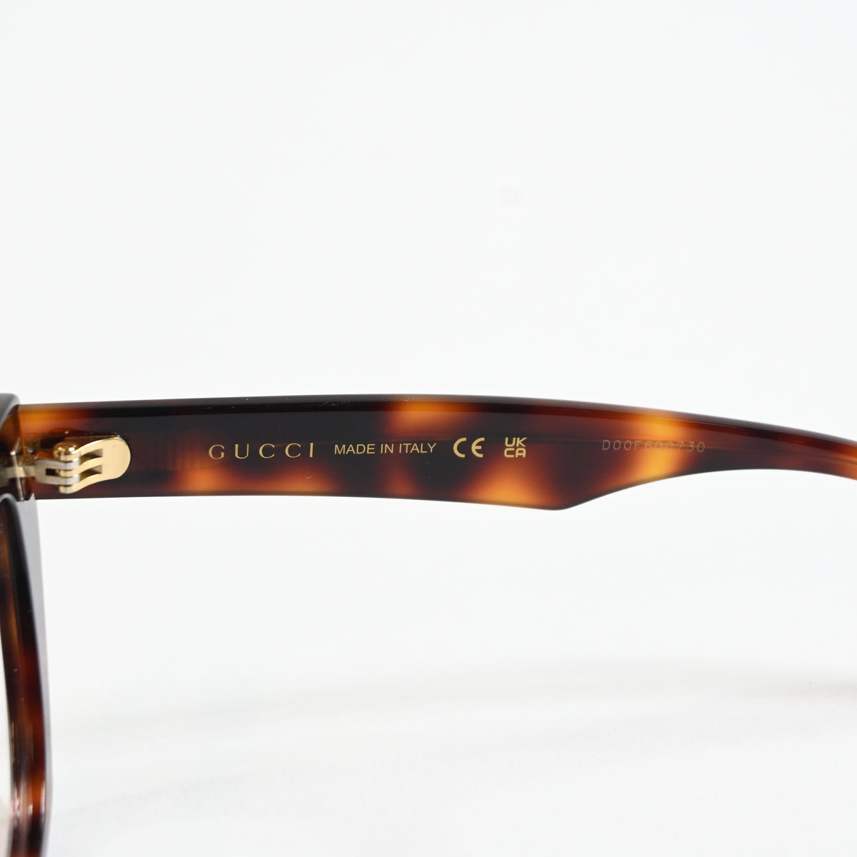 Gucci GG1334O 002 Unisex Authentic Eyeglasses Havana, 52mm Optical Frames - New