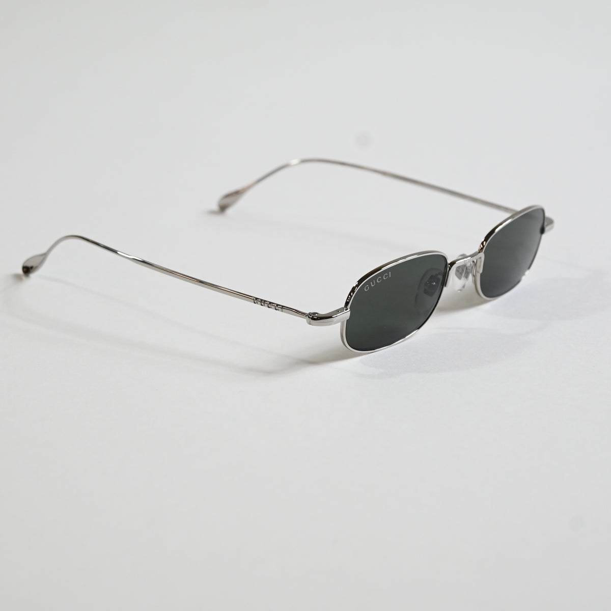 Gucci GG1648S 008 Mens Authentic Sunglasses Silver/Gray, 45mm - New