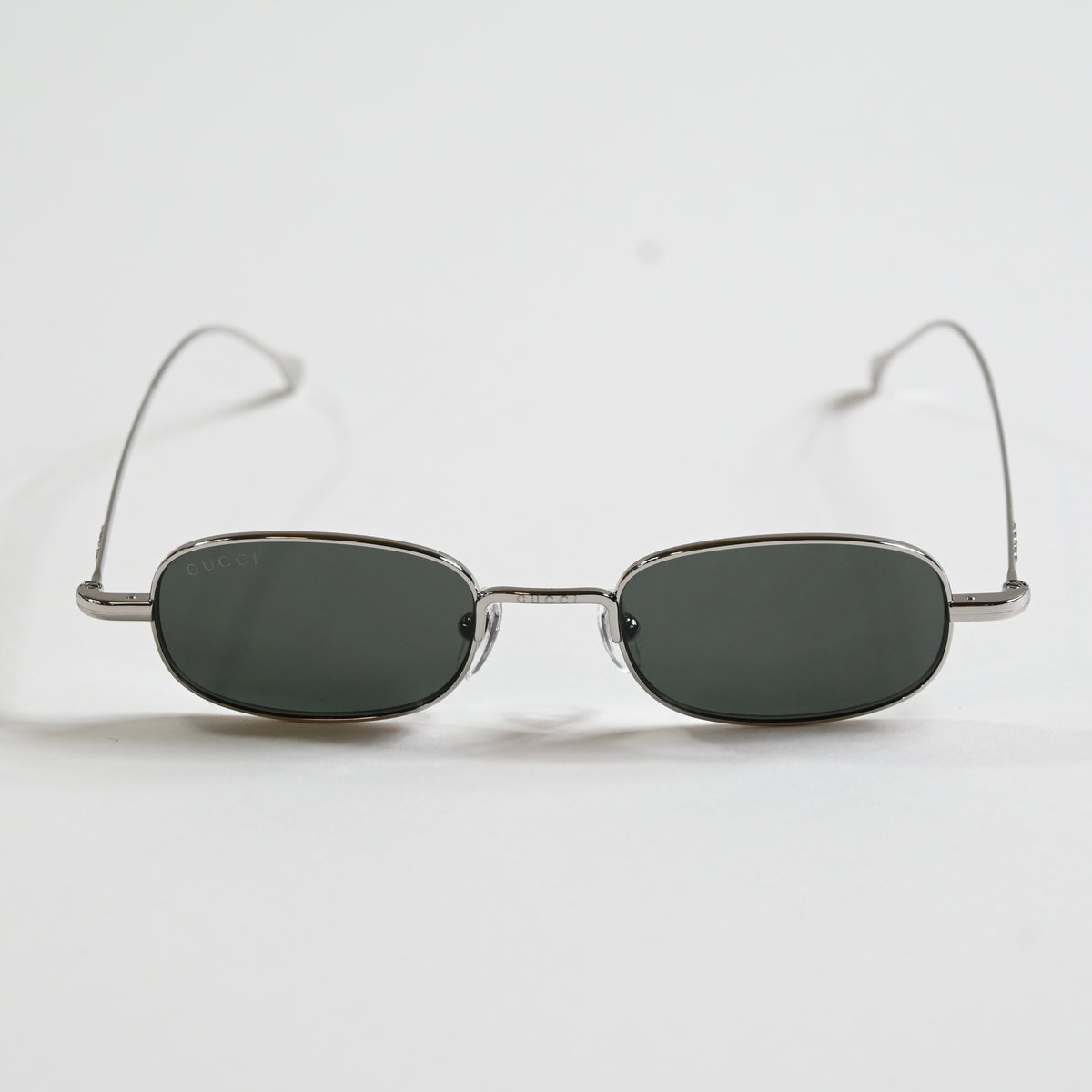 Gucci GG1648S 008 Mens Authentic Sunglasses Silver/Gray, 45mm - New
