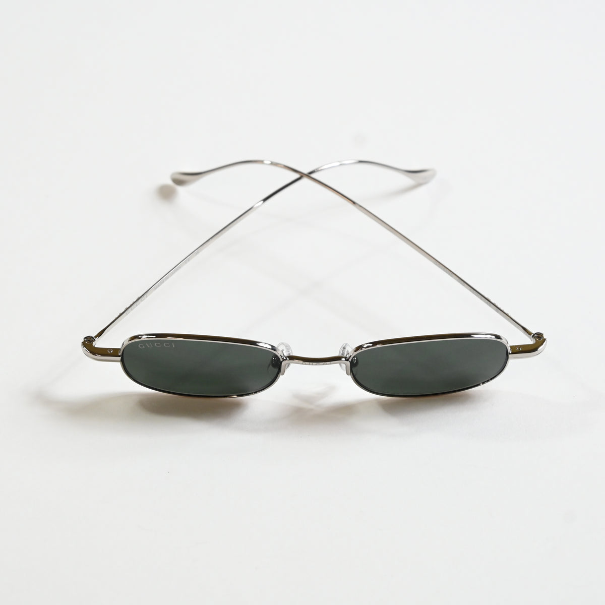 Gucci GG1648S 008 Mens Authentic Sunglasses Silver/Gray, 45mm - New