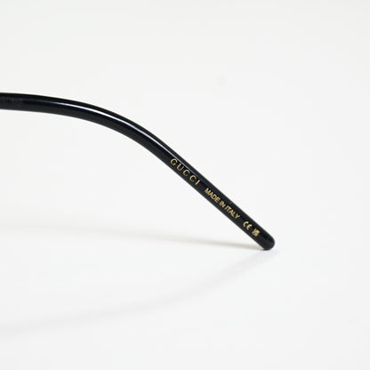 Gucci GG1271O 001 Womens Authentic Eyeglasses Black/Gold, 56mm - New