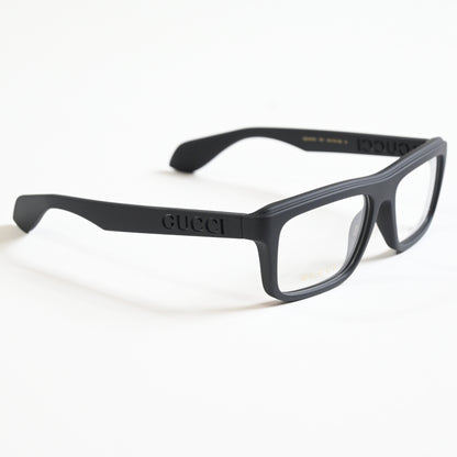Gucci GG1572O 001 Mens Authentic Eyeglasses Black, 54mm - New