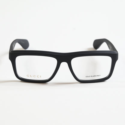Gucci GG1572O 001 Mens Authentic Eyeglasses Black, 54mm - New