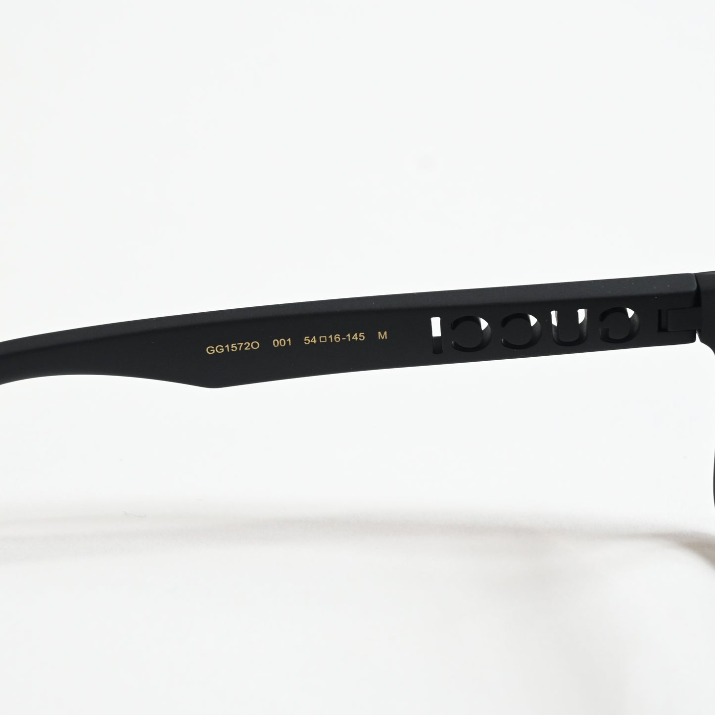 Gucci GG1572O 001 Mens Authentic Eyeglasses Black, 54mm - New