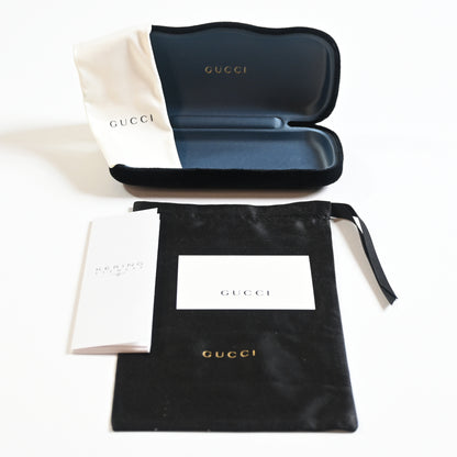 Gucci GG1572O 001 Mens Authentic Eyeglasses Black, 54mm - New