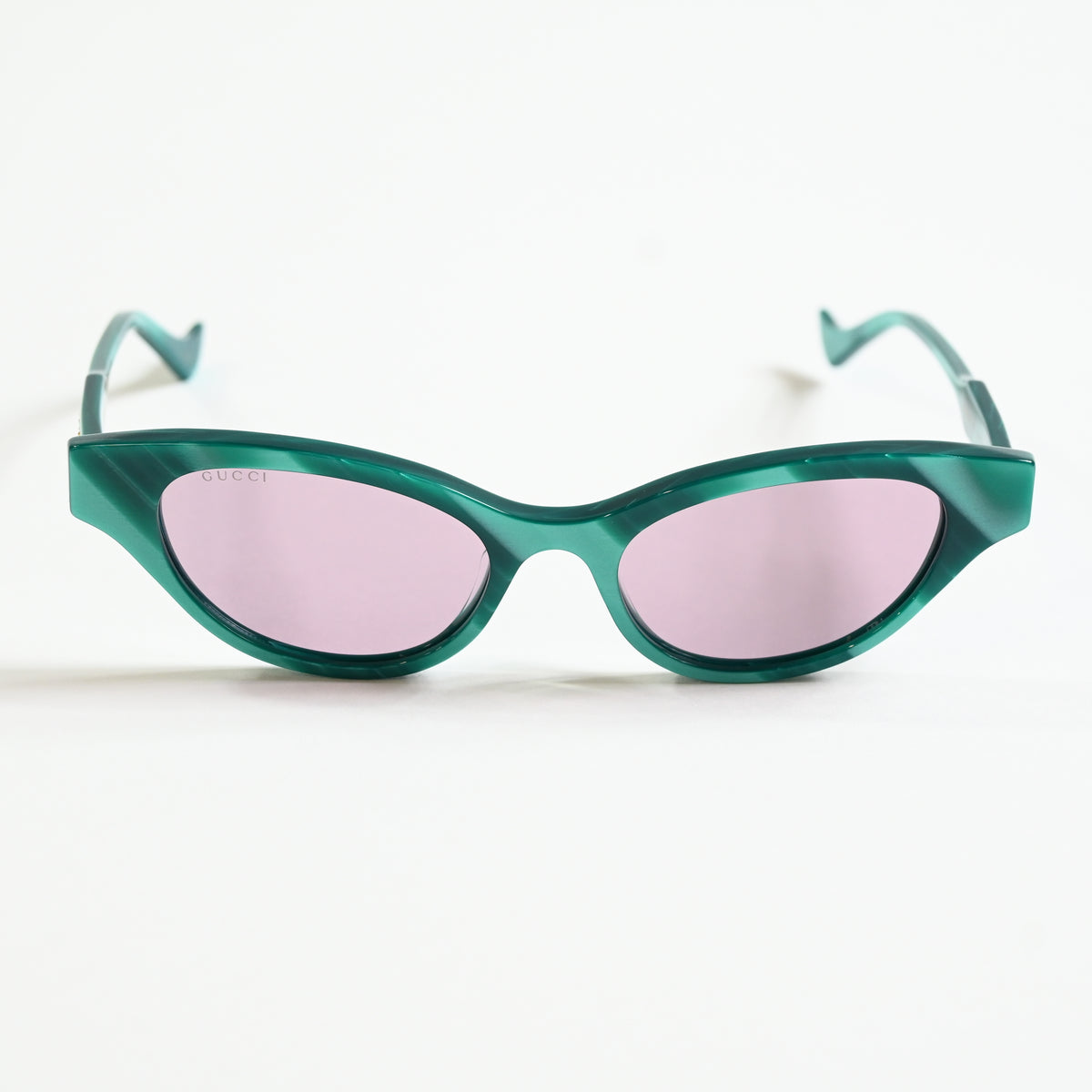 Gucci GG1298S 003 Womens Authentic Sunglasses Green/Violet, 51mm - New