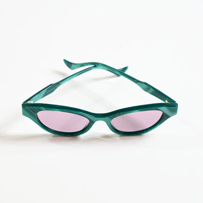 Gucci GG1298S 003 Womens Authentic Sunglasses Green/Violet, 51mm - New