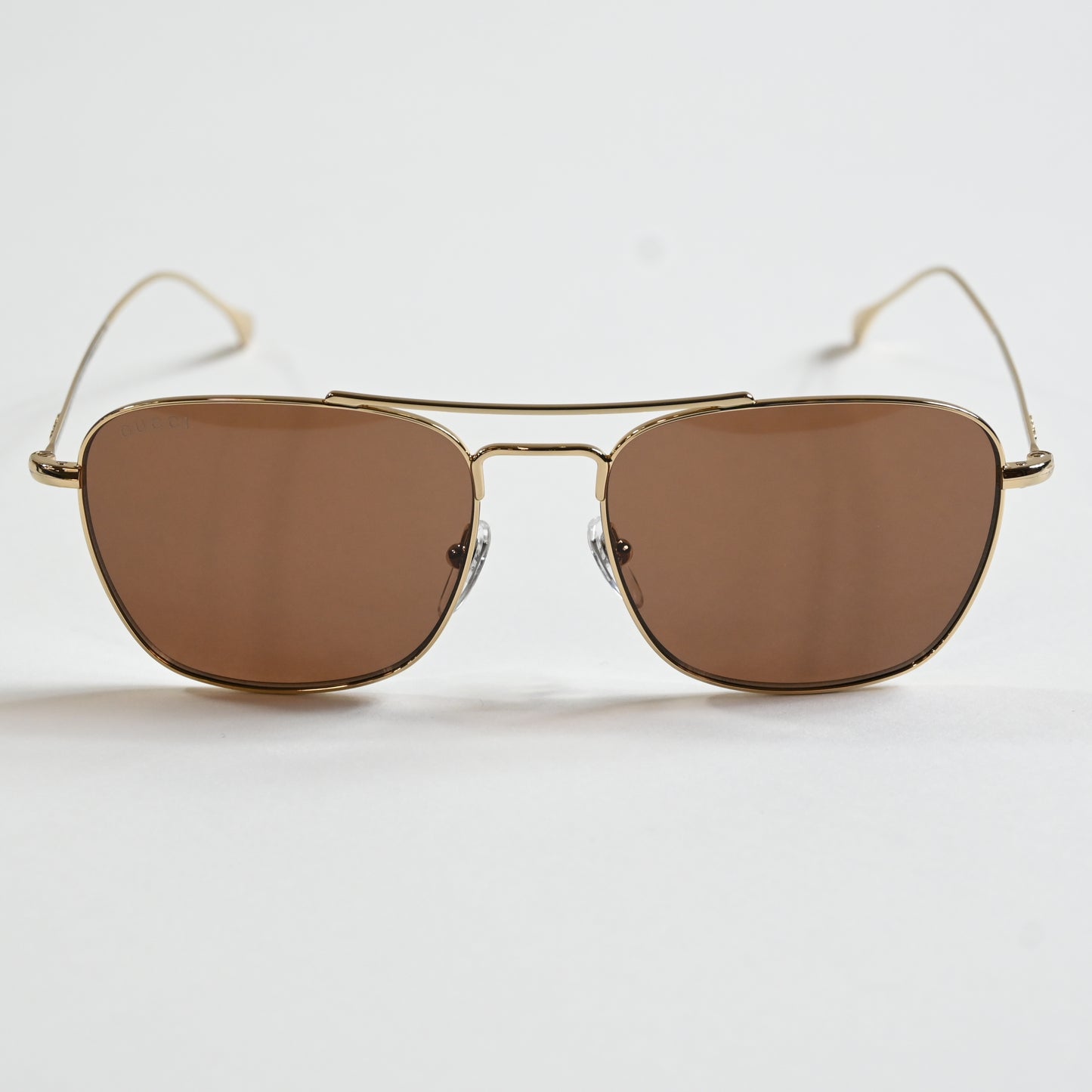 Gucci GG1183S 006 Mens Authentic Sunglasses Gold/Brown, 56mm - New