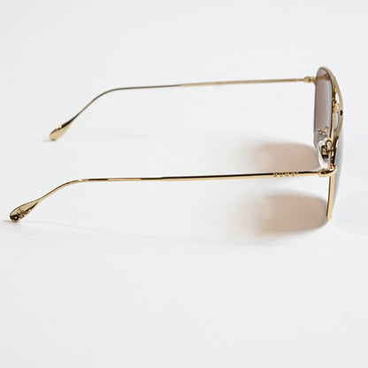 Gucci GG1183S 006 Mens Authentic Sunglasses Gold/Brown, 56mm - New