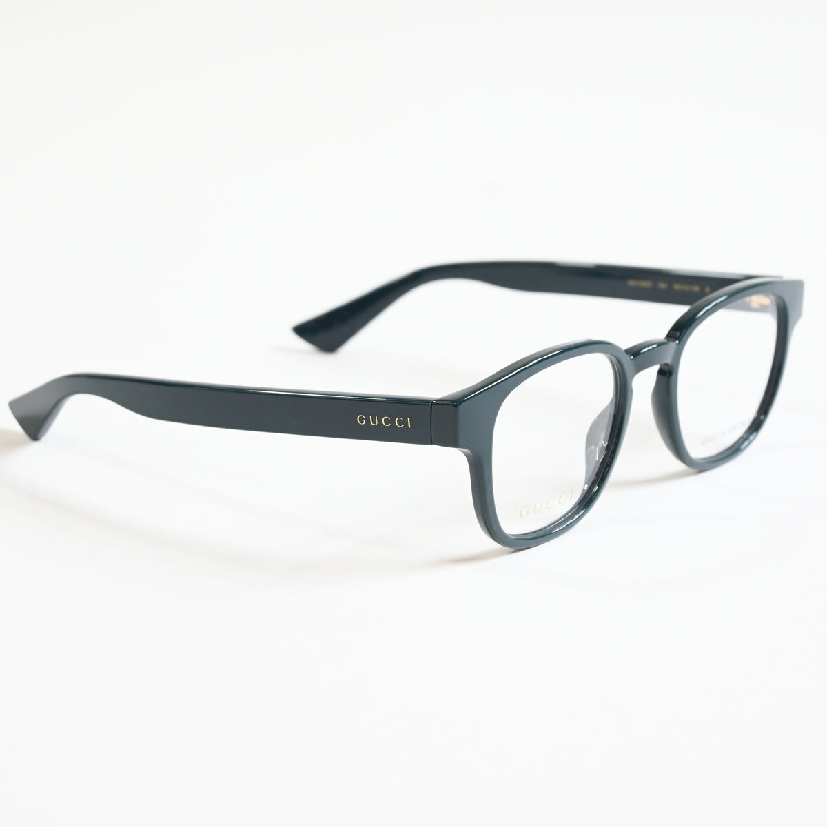 Gucci GG1343O 004 Unisex Authentic Eyeglasses Dark Green, 49mm - New