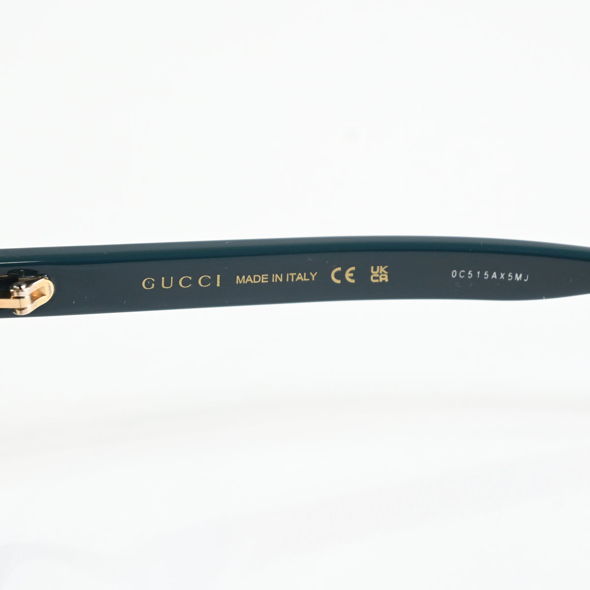 Gucci GG1343O 004 Unisex Authentic Eyeglasses Dark Green, 49mm - New