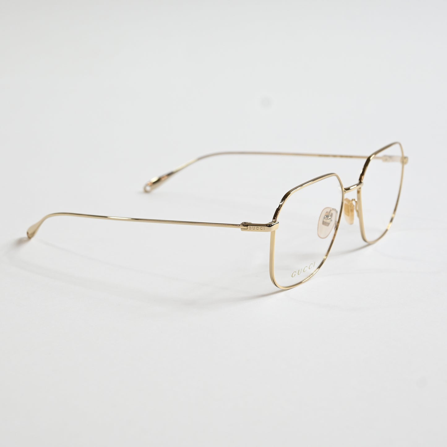 Gucci GG1032O 004 Womens Authentic Eyeglasses Gold, 56mm - New