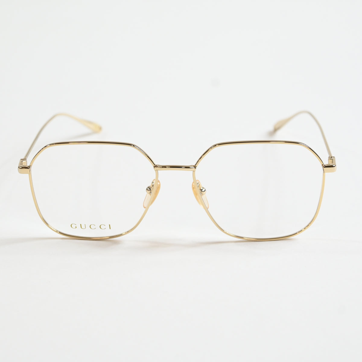 Gucci GG1032O 004 Womens Authentic Eyeglasses Gold, 56mm - New
