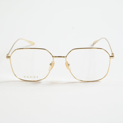 Gucci GG1032O 004 Womens Authentic Eyeglasses Gold, 56mm - New