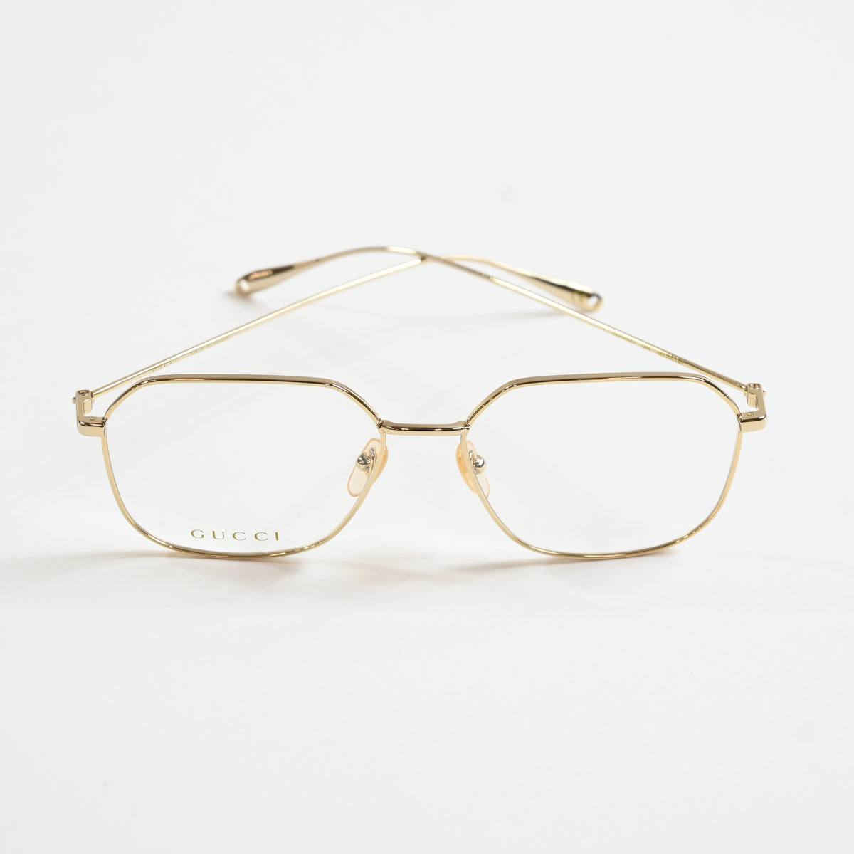 Gucci GG1032O 004 Womens Authentic Eyeglasses Gold, 56mm - New