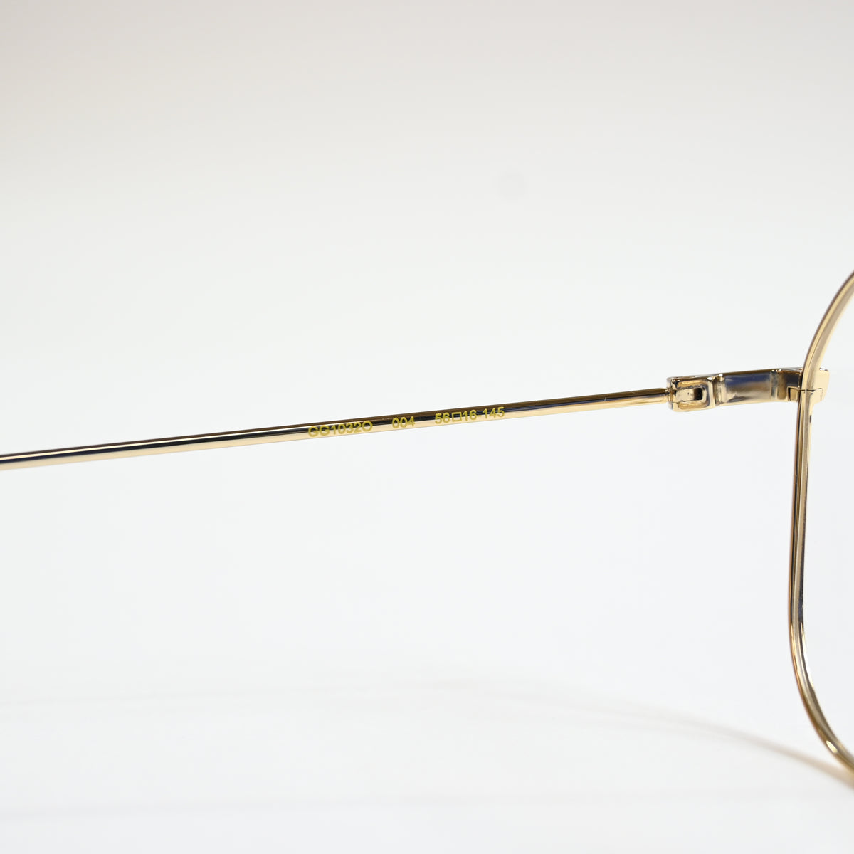 Gucci GG1032O 004 Womens Authentic Eyeglasses Gold, 56mm - New